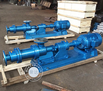 I-1B slurry pump I-1B1 5 inch sludge screw pump high viscosity slurry pump sludge conveying pump