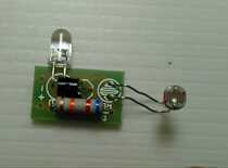 Light control sensor switch kit Light sensor switch Beginner practice Electronic production DIY training 5V