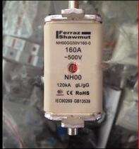FERRAZ fuse NH00GG50V160-0 160A 500V 120KA gG gL NH00