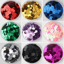 6mm sequin sequel 600 pieces left and right bright sheet Pearl Sheet Shoes Wear beauty dance dress Belly Leather Dance Accessories 10 gr