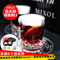 Italian imported crystal glass wine glass Creative Whisky wine glass home drinking beer glass white wine cup