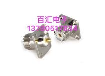 UHF-KFD female seat M mother seat SL16 four holes large flange square plate type panel mounting connector UHF mother seat