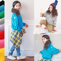 RainbowBus2019 Han Edition of Girls Childrens Baby Pure Cotton Sweater Spring Cotton Costume Costume Cover Coat Coat Coat Coat