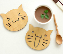 vankine ceramic mug special meow star coaster