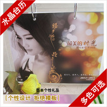 Acrylic Desk Calendar Custom Desk Calendar Making Personality Desk Calendar Design Custom Photo Desk Calendar 2019-2020 Trans year