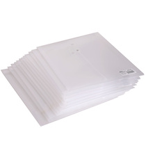 Office Stationery Del 5511 White Transparent Rope Portfolio A4 Portfolio File Bag