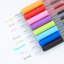 Snow color press gel pen Quick-drying pen Signature pen Multi-color student gel pen Carbon pen 101