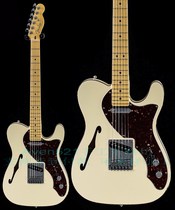 Customer Custom Fender Telecaster Thinline White Electric Guitar
