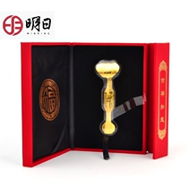Tomorrows small gold bar AU999 full gold wishful jewelry New year gold big luck gold big gold Ruyi gold