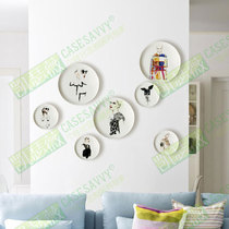 8 inch ANT NIO SOARES fashion hand-painted style porcelain plate hanging plate Decorative plate wall plate Ceramic plate