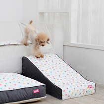 Lazy Pet Korean cat and dog Pet star color-color slide ladder bed side slope ladder Ladder