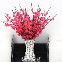 Manufacturer supply simulation tree material peach blossom branch decoration bonsai fake flower special price dry branch Mei emulated small plum flowers