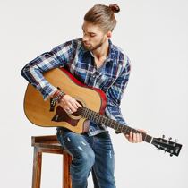  Meiyin 41-inch folk guitar Spruce low-string folk guitar 40-inch folk guitar guitar