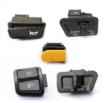 Xunying Qiaoge electric car electric motorcycle accessories Headlight horn far and near light turn signal switch button assembly Snap type