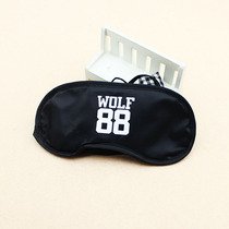 EXO album XOXO wolf and beauty wolf letter LOGO LOGO eye mask