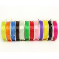 Round Crystal thread bead elastic thread elastic thread diy hand woven bracelet beaded thread rope fishing line