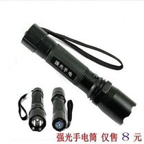 3W strong light flashlight 18650 rechargeable LED home fishing light Long-range bicycle mini waterproof flashlight