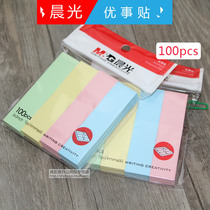 Morning 3X3 4 points of the preferential sticker 100 page YS-13 convenient sticker paper Note Message book