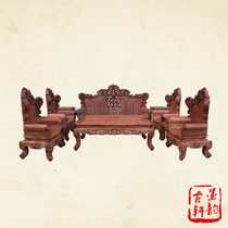 Moyun Guxuan white sour branch European-style sofa combination living room solid wood American style large-scale solid wood sofa villa furniture