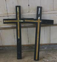  Defect treatment Mediterranean decoration groceries Solid wood cross Single price