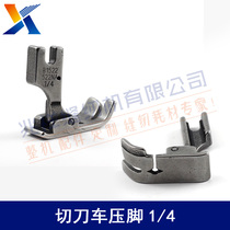 Industrial sewing machine accessories cutting tool foot 1 4 cutting cutting machine with knife and foot cutting machine