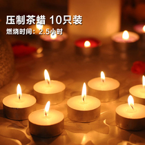  Smoke-free candle Romantic package Courtship confession Birthday candle Wedding confession small candle flower tea stove