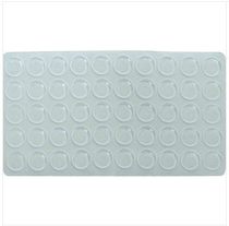 Furniture self-adhesive cabinet door silenced cushion rubber grain anti-bumper anti-touch rubber grain silicone anti-crash grain special price