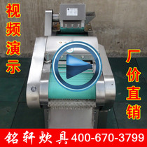 1000 large electric commercial multifunctional vegetable cutting machine chop pepper mulberry leaf lotus leaf machine restaurant kitchen electricity