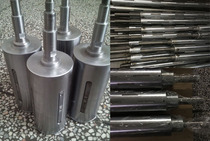 Customized convex key type pengshaft air inflation shaft non-standard air pressure rise shaft air roller