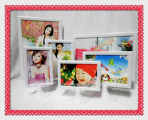 A4 Korean style table photo frame Table card table card table sign billboard Desktop display stand Menu photo frame