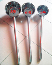 Large medium small extended handle stainless steel water spoon Soup spoon water scoop Water scoop Long water scoop for watering vegetables and flowers