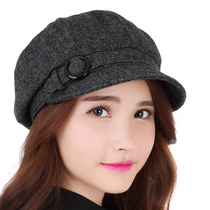 Yige autumn duck tongue beret womens Japanese Korean version of the tide casual wild hat womens autumn and winter hat 694