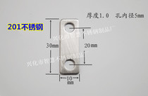 Stainless steel thickened connector angle code fixing piece hardware accessories factory direct can be customized