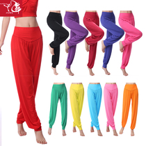 Nine dance square dance pants Modal plus size dance bloomers spring and summer sports dance pants Tai Chi pants