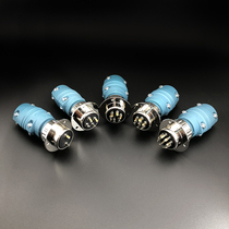 Panasonic air-shielded welding wire feeder Aviation plug socket 2-Core 4-core 6-core 7-core 9-core connecting connector