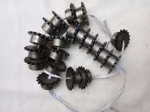 Gear sprocket three points 9 teeth 10 teeth 11 teeth 13 teeth 15 teeth 17 teeth 19 teeth sprocket chain teeth without keyways