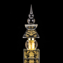 Buddhist supplies White crystal stupa Bodhi Pagoda Stupa can hold Tibetan relic treasure Kointa Buddha Hall offering