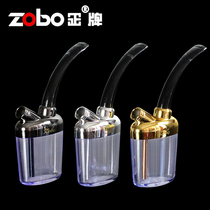 Real brand hookah hookah bucket portable mini creative personality old-fashioned mute small filter full set of plexiglass