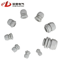 Fide plastic M-type waterproof connector Glan head threading fixed head Cable plug Metric connection Single price