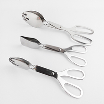 Stainless Steel Food Clip Scissor Clip Buffet Nip Cake Clip Cake Clip Snack Clip Bread Clip Barbecue Nip