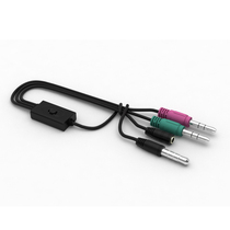 Meisheng 02 T600 T800 universal sound card mobile phone cable Apple Android Xiaomi singing k song audio cable