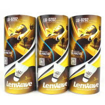 Langway Badminton 1 Bucket 3pcs Training Duck Feather Badminton Stable Flight