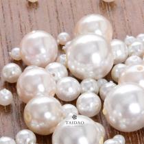 Taiwan DIY handmade decorative materials Jewelry accessories with wedding accessories High imitation milky white pearl