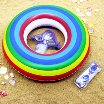 Swimming pool Adult swimming ring thickened male and female inflatable increase childrens ring Sitting ring Adult swimming ring armpit floating ring