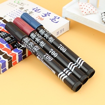 Marker 700 Model Oil Big Head Pen Express Warehouse Marker Pen Can Add Ink Red Blue and Black