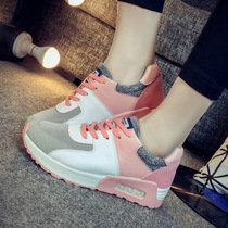 Yaleya womens shoes new comfort autumn and winter style sneakers Korean version thick bottom womens shoes lace women casual shoes