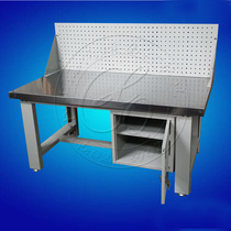  Custom stainless steel assembly workbench with drawer Packing table Inspection table Fitter table Test bench Assembly line table table