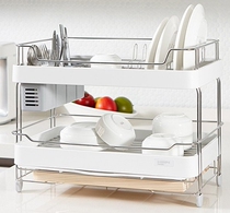 South Korea imported stainless steel chopsticks drying rack drip bowl rack tableware rack drain rack