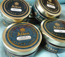 (Spot)Alden original shoe wax wax Shoelace No 8 color black mirror polishing must