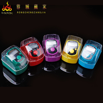  Buddhist supplies Finger ring Electronic Buddha recitation counter with LED LCD screen for night use
